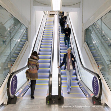 Energy Saving Indoor Outdoor Commercial Step Handrail Escalator